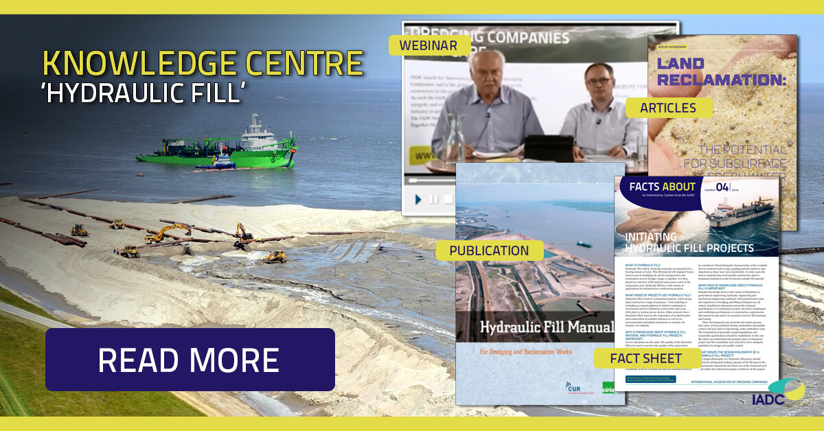 Hydraulic Fill Hydraulic fill is material that is dredged from a